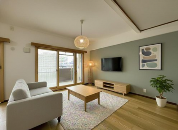 大津市本宮、マンションの画像です