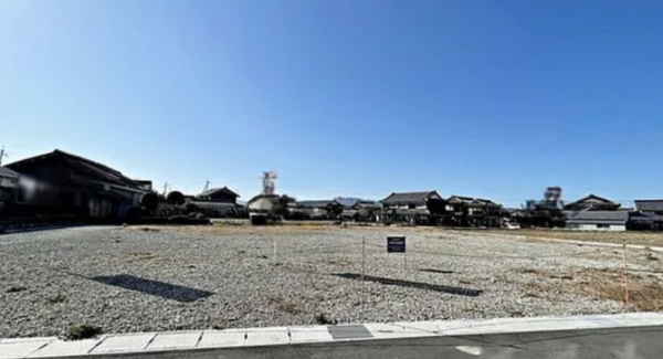 草津市南笠町、土地の画像です