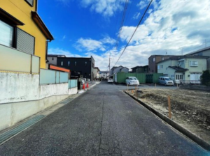 草津市上笠、新築一戸建ての画像です