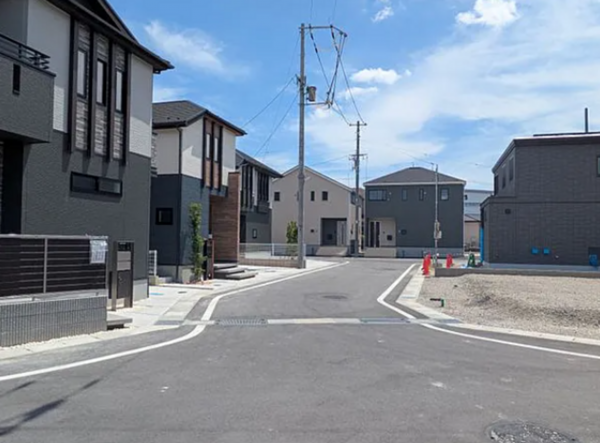 大津市雄琴、新築一戸建ての画像です