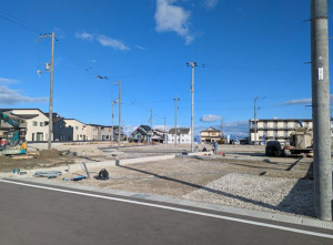 大津市雄琴、新築一戸建ての画像です