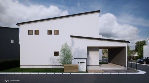 大津市本宮、土地の画像です