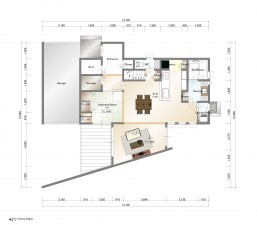 大津市本宮、土地の画像です