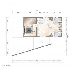 大津市本宮、土地の画像です