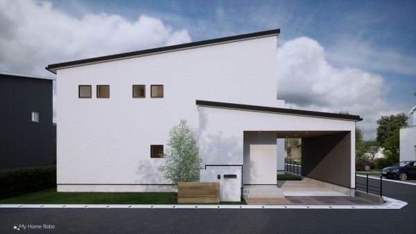 大津市本宮、土地の画像です