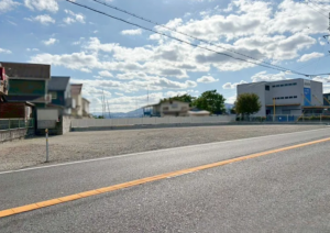 大津市際川、土地の画像です
