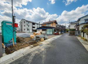 草津市上笠、新築一戸建ての画像です