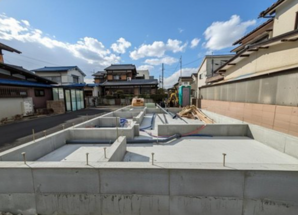 草津市上笠、新築一戸建ての画像です