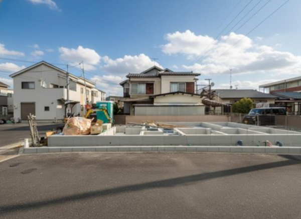 草津市上笠、新築一戸建ての画像です