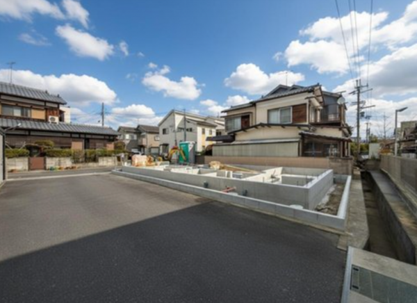 草津市上笠、新築一戸建ての画像です