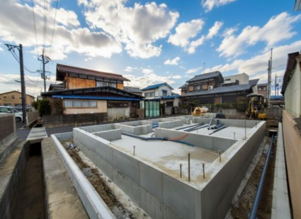 草津市上笠、新築一戸建ての画像です
