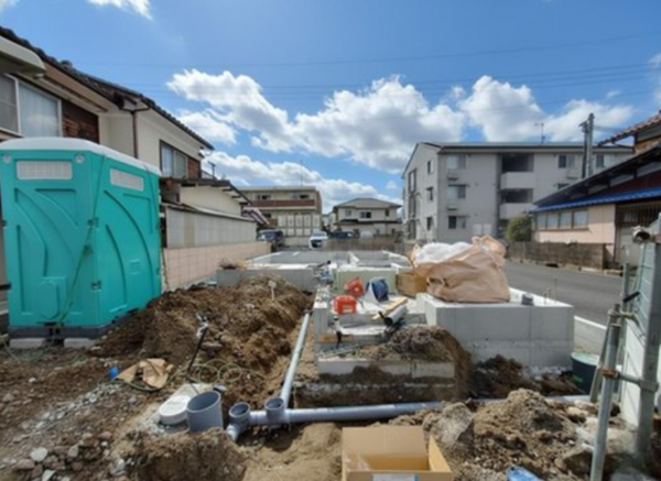 草津市上笠、新築一戸建ての画像です