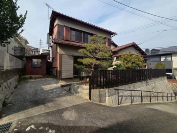 大津市本宮、土地の画像です