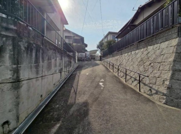 大津市本宮、土地の画像です