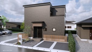 大津市弥生町、土地の画像です