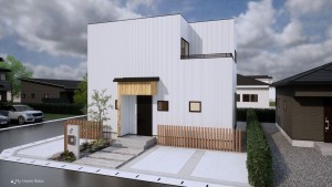 大津市弥生町、土地の画像です