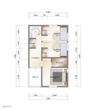 大津市弥生町、土地の画像です