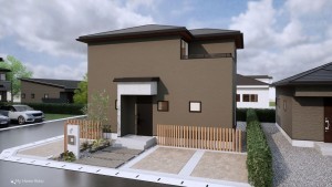 大津市弥生町、土地の画像です