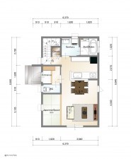 大津市弥生町、土地の画像です