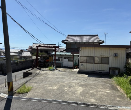 大津市弥生町、土地の画像です