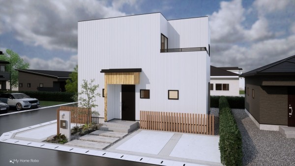 大津市弥生町、土地の画像です