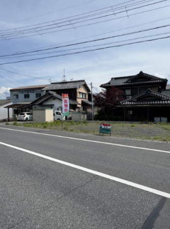 甲賀市水口町、土地の画像です