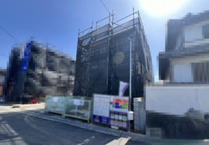 草津市上笠、新築一戸建ての画像です
