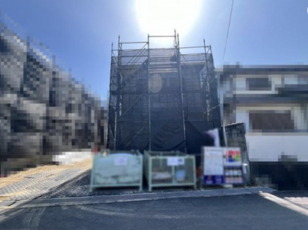 草津市上笠、新築一戸建ての画像です