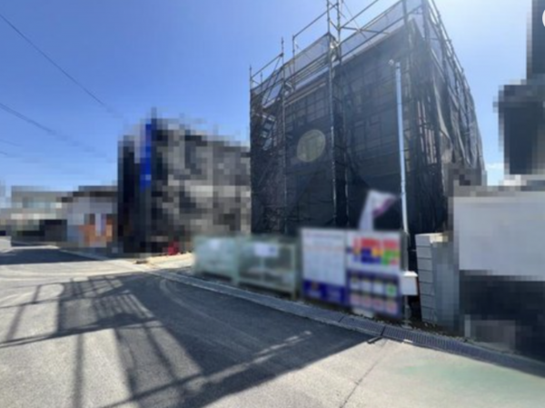 草津市上笠、新築一戸建ての画像です