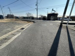 大津市際川、土地の画像です