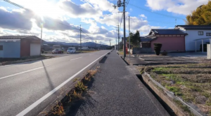 甲賀市水口町、土地の画像です