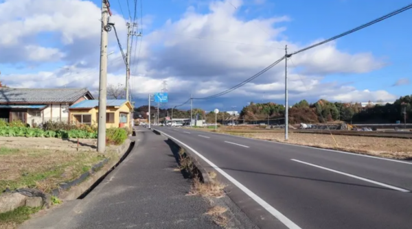 甲賀市水口町、土地の画像です