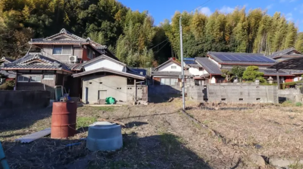 甲賀市水口町、土地の画像です