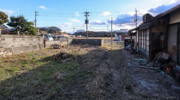 甲賀市水口町、土地の画像です