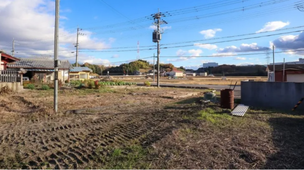 甲賀市水口町、土地の画像です