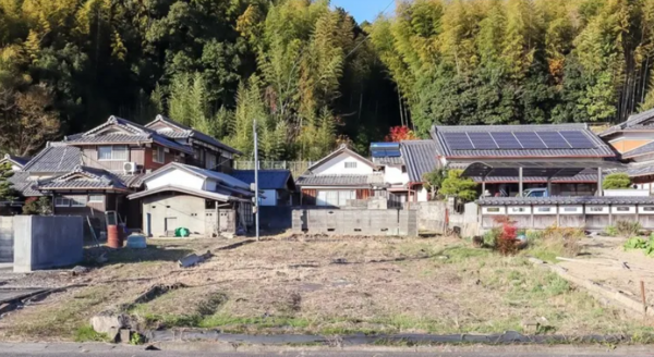 甲賀市水口町、土地の画像です