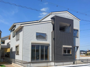 草津市下笠町、新築一戸建ての画像です
