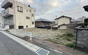 大津市湖城が丘、土地の画像です