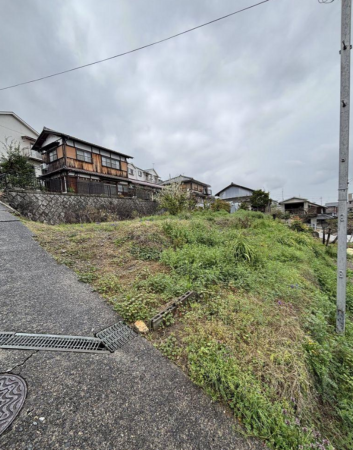 大津市雄琴、土地の画像です