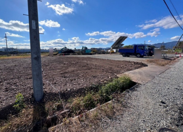 草津市南笠町、土地の画像です