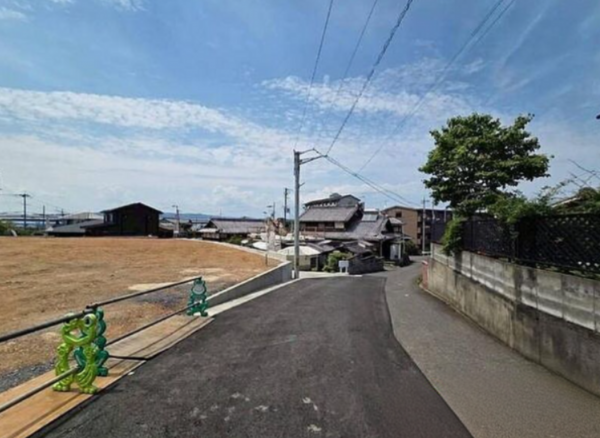草津市青地町、土地の画像です
