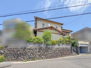 大津市湖城が丘、土地の画像です