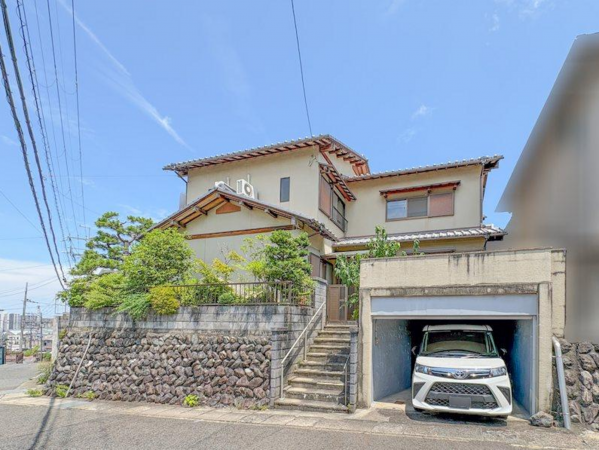 大津市湖城が丘、土地の画像です