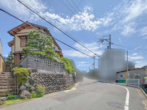 大津市湖城が丘、土地の画像です