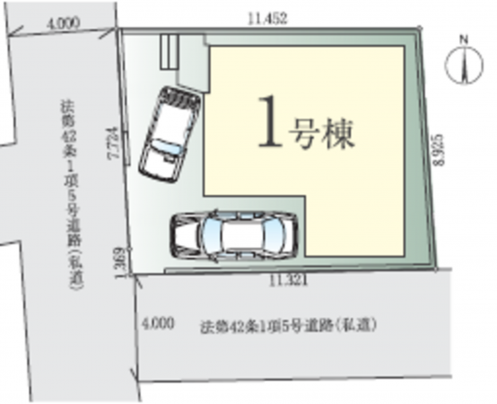 横須賀市富士見町、新築一戸建ての画像です