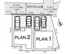 横須賀市上町、新築一戸建ての画像です