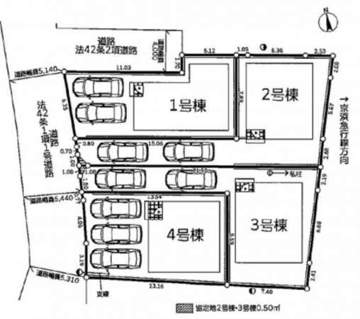 横須賀市根岸町、新築一戸建ての画像です