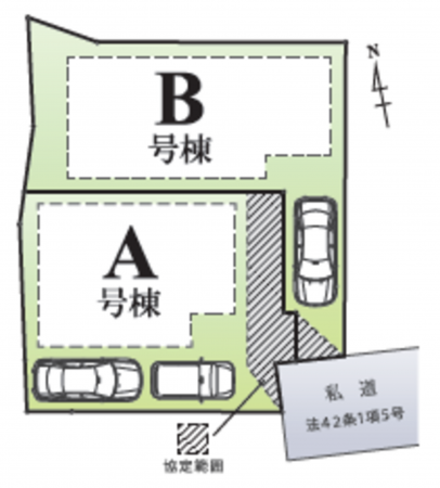 横須賀市公郷町、新築一戸建ての画像です