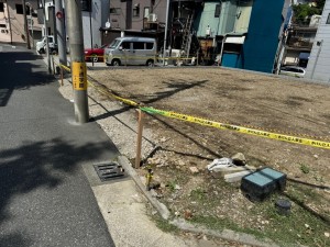 横須賀市汐入町、土地の外観画像です