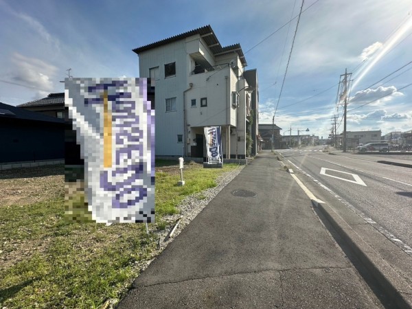 一宮市木曽川町玉ノ井、土地の画像です